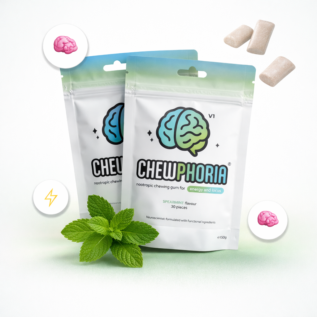 Chewphoria® Energy & Focus Chewing Gum