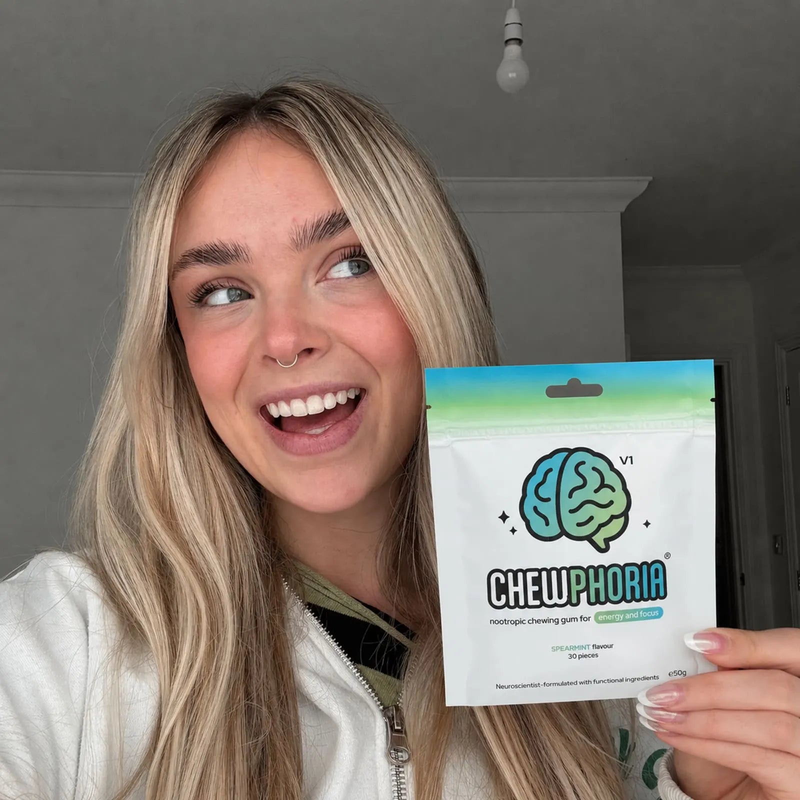 A real customer with Chewphoria